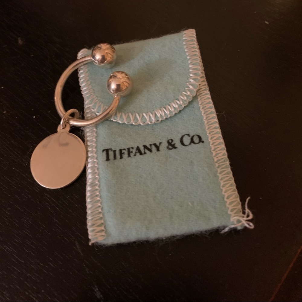 Tiffany & Co. Sterling Silver Key Ring - Picture 3 of 8